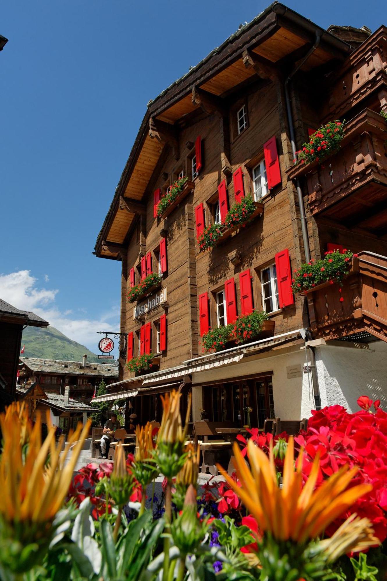 Hotel Walliserkanne Grächen Zewnętrze zdjęcie
