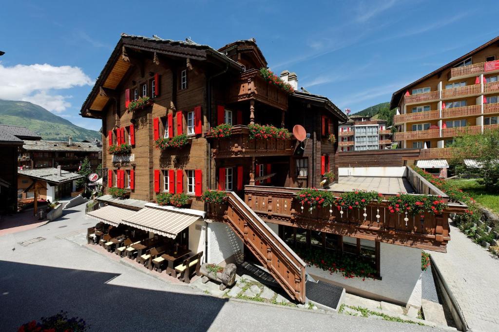 Hotel Walliserkanne Grächen Pokój zdjęcie