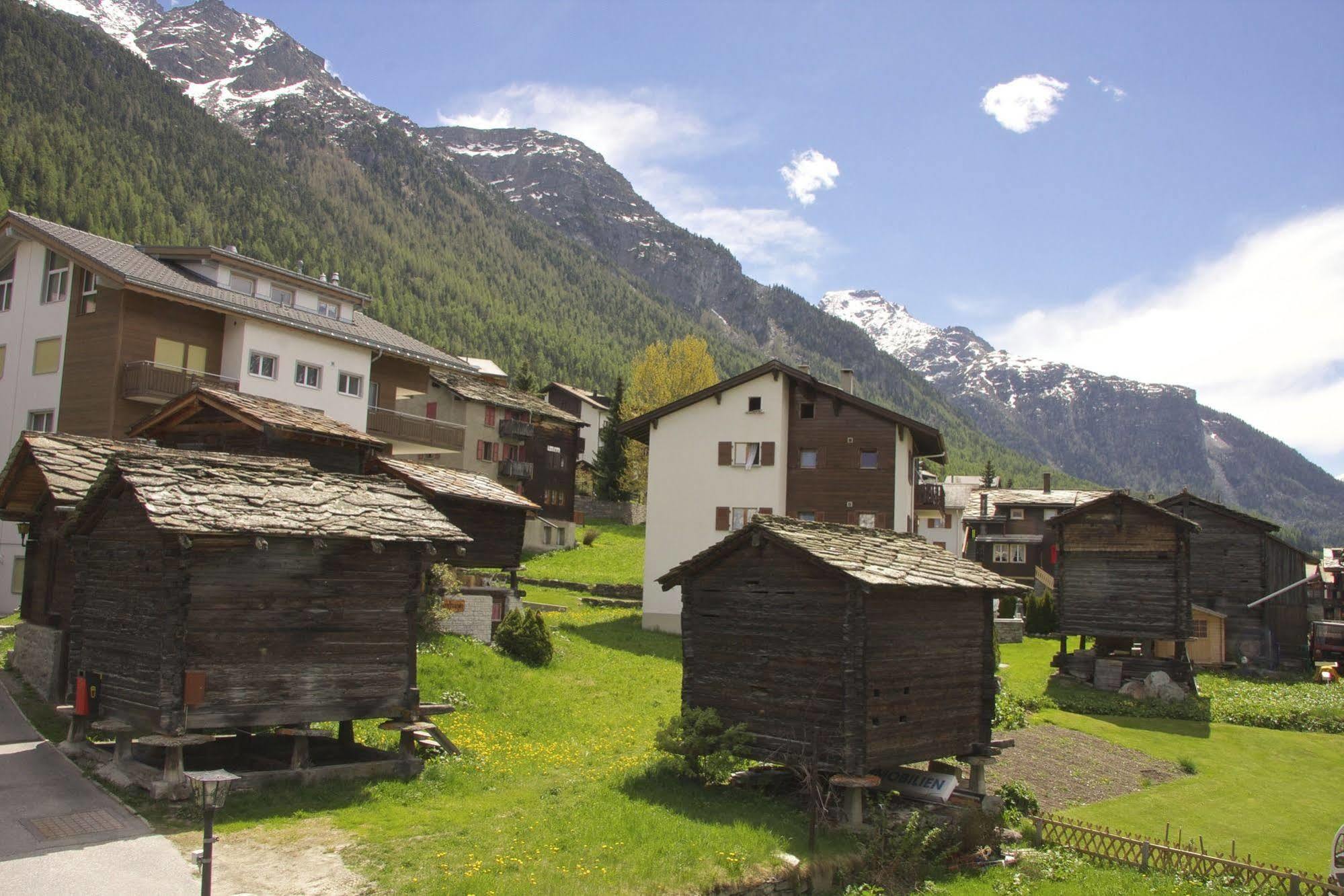 Hotel Walliserkanne Grächen Zewnętrze zdjęcie